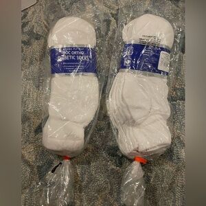 Doc Ortho Ultra Soft Loose Fit Diabetic Socks 6 Pairs Quarter  White Mens 8-11